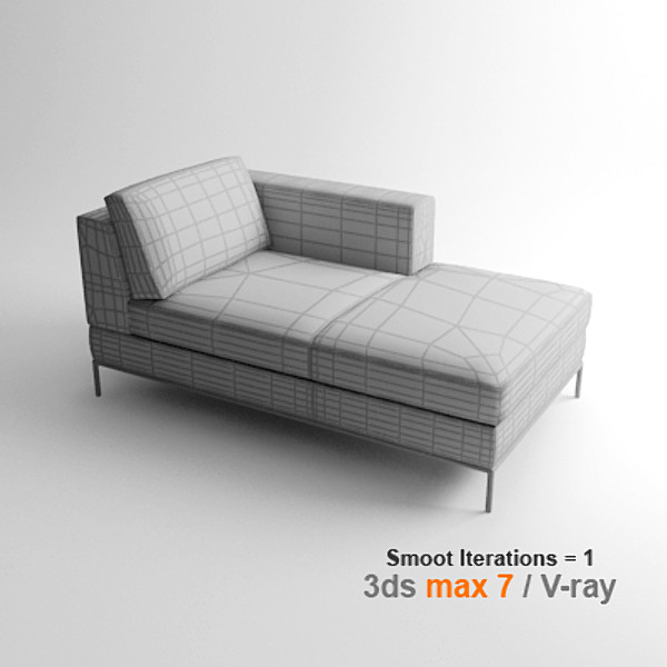 ikea arild hand chaise 3ds - IKEA ARILD hand chaise by lajhar
